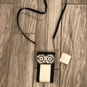 Kate spade owl cross body phone bag!